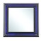 Contemporary Home Living LED Lighted Wooden Framed Square Dresser Mirror - 38" - Black